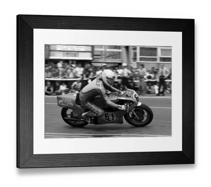 Framed Print : Gerhard Vogt (Yamaha) 1980 Senior TT Framed Print : Gerhard Vogt (Yamaha) 1980 Senior TT