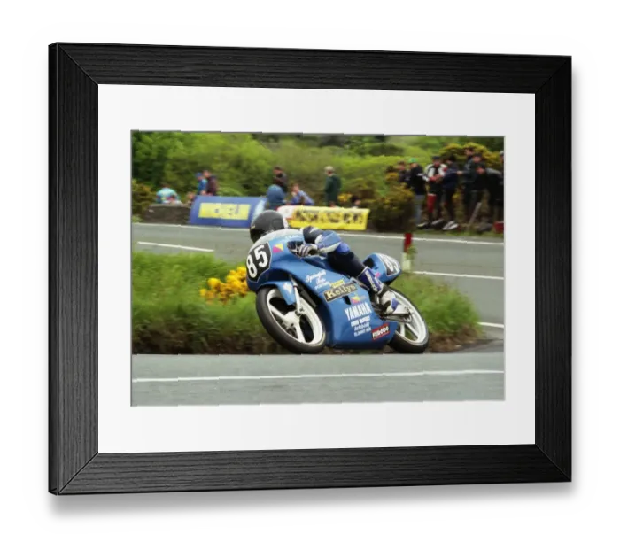 Framed Print : Owen McNally (Yamaha) 1995 Ultra Lightweight TT Framed Print : Owen McNally (Yamaha) 1995 Ultra Lightweight TT