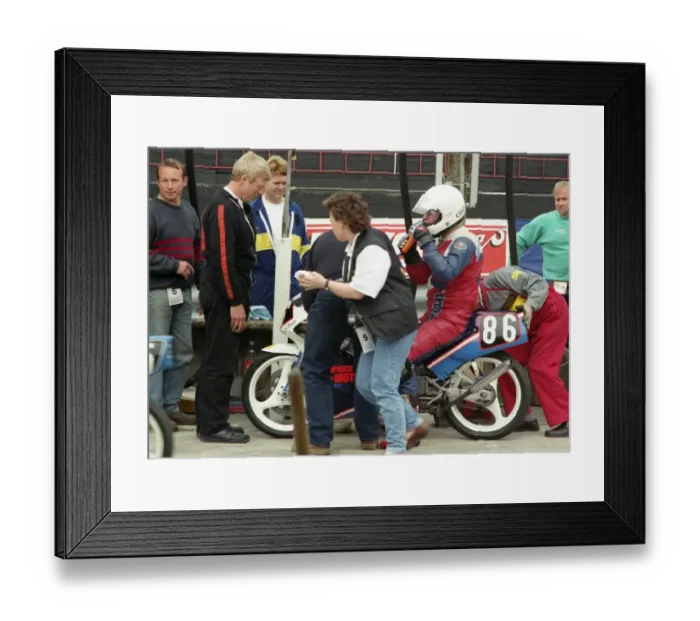Framed Print : Ivan Kirk (Honda) 1995 Ultra Lightweight TT Framed Print : Ivan Kirk (Honda) 1995 Ultra Lightweight TT