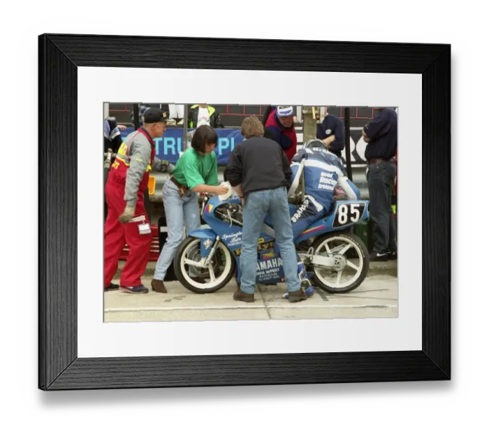 Framed Print : Owen McNally (Yamaha) 1995 Ultra Lightweight TT Framed Print : Owen McNally (Yamaha) 1995 Ultra Lightweight TT