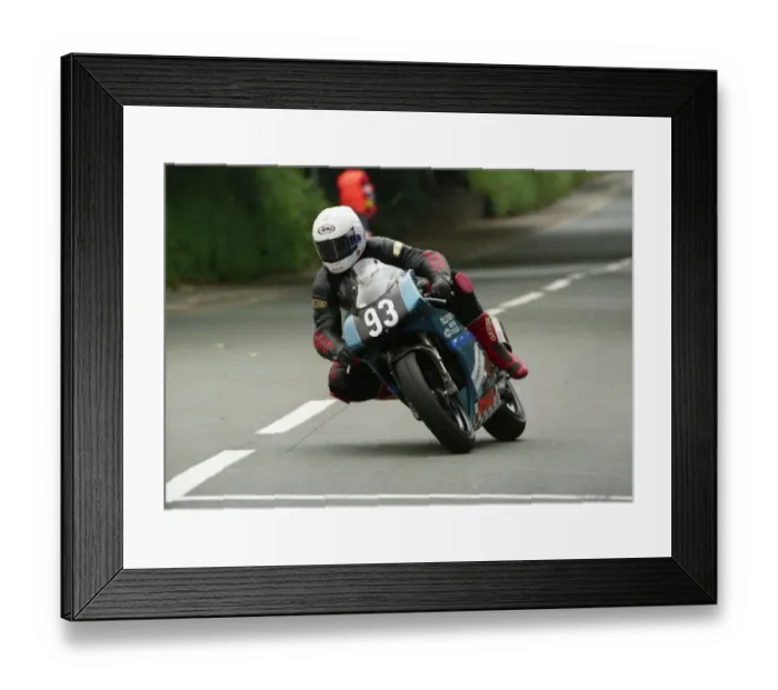 Framed Print : Herbert Robinson (MHD Rotax) 1999 Singles TT Framed Print : Herbert Robinson (MHD Rotax) 1999 Singles TT