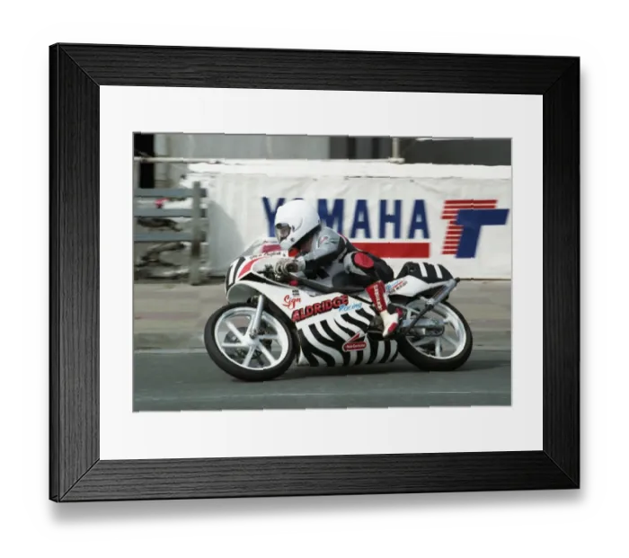 Framed Print : Glen English (Honda) 1993 Ultra Lightweight TT Framed Print : Glen English (Honda) 1993 Ultra Lightweight TT