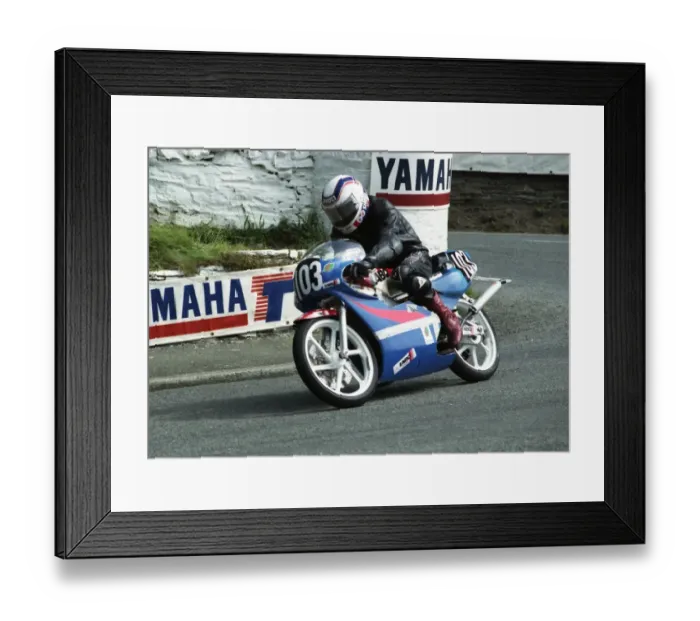 Framed Print : Alain Guilhat (Honda) 1993 Ultra Lightweight TT Framed Print : Alain Guilhat (Honda) 1993 Ultra Lightweight TT