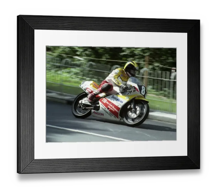Framed Print : Tony Anderson (Anson Honda) 1993 Ultra Lightweight TT Framed Print : Tony Anderson (Anson Honda) 1993 Ultra Lightweight TT