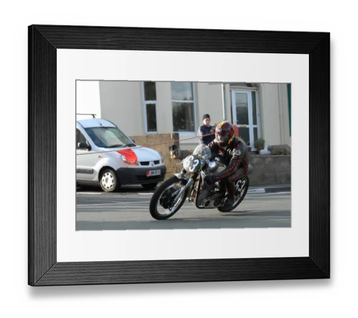 Framed Print : Stuart Robinson (BSA) 2008 Senior Classic Manx Grand Prix Framed Print : Stuart Robinson (BSA) 2008 Senior Classic Manx Grand Prix