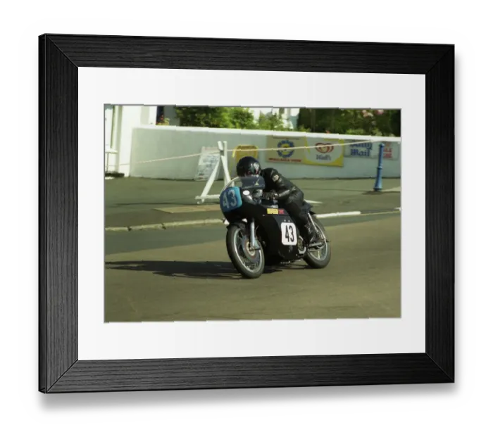 Framed Print : Edward Poole (Norton) 2000 Junior Classic Manx Grand Prix Framed Print : Edward Poole (Norton) 2000 Junior Classic Manx Grand Prix