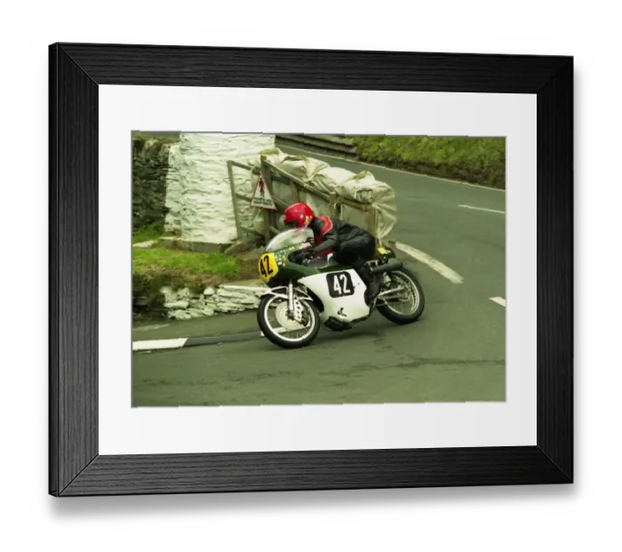 Framed Print : Chas Wield (Seeley G50) 2000 Senior Classic Manx Grand Prix Framed Print : Chas Wield (Seeley G50) 2000 Senior Classic Manx Grand Prix
