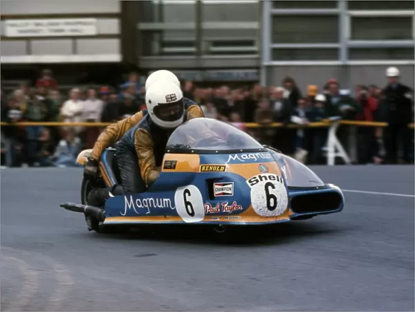 Graham Milton & John Brushwood (British Magnum) 1979 Sidecar TT