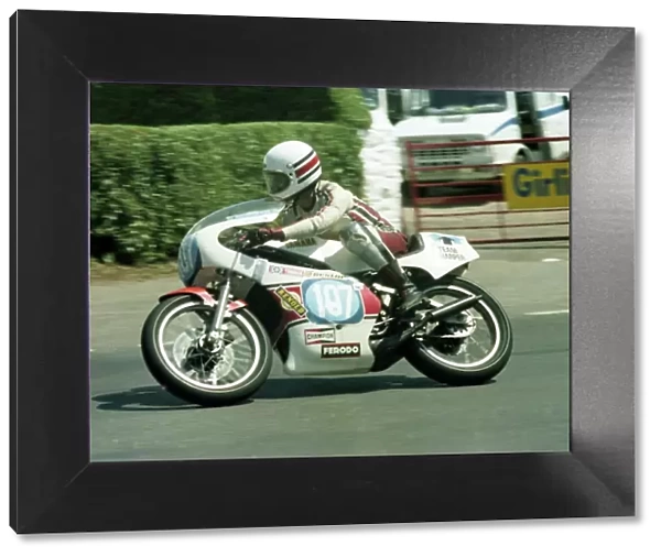Michael de Silva (Yamaha) 1982 350cc TT