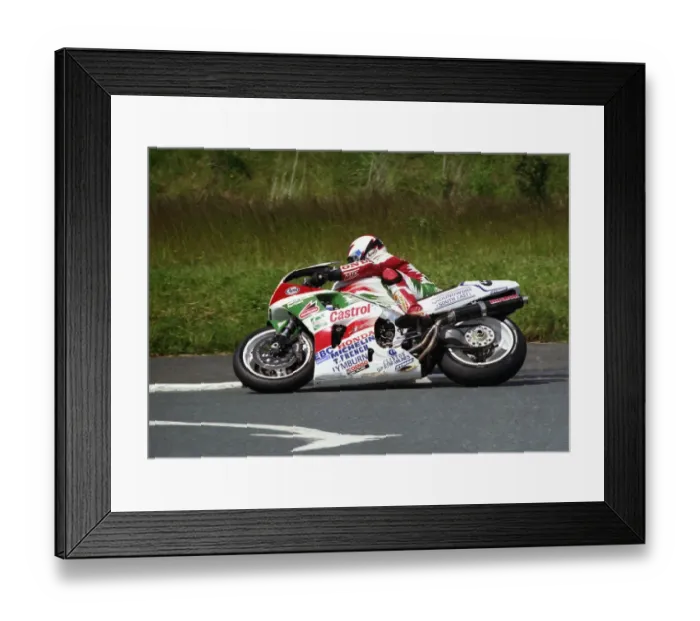 Framed Print : Steve Ward (Honda) 1995 Senior TT Framed Print : Steve Ward (Honda) 1995 Senior TT