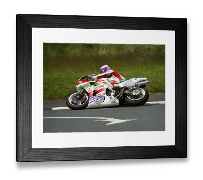 Framed Print : Nick Jefferies (Honda) 1995 Senior TT Framed Print : Nick Jefferies (Honda) 1995 Senior TT