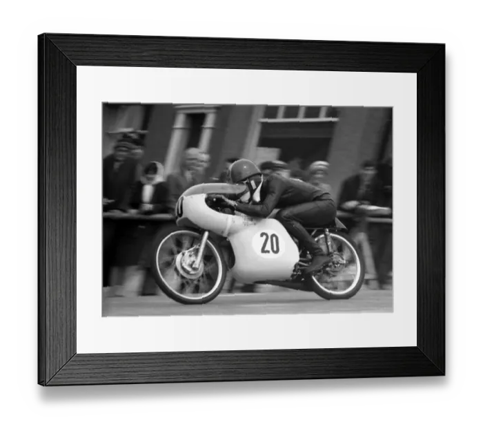 Framed Print : Tarquinio Provini (Kreidler) 1964 50cc TT Framed Print : Tarquinio Provini (Kreidler) 1964 50cc TT