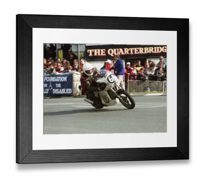 Framed Print : Hans Otto Butenuth (MZ Scorpion) 1996 Singles TT Framed Print : Hans Otto Butenuth (MZ Scorpion) 1996 Singles TT