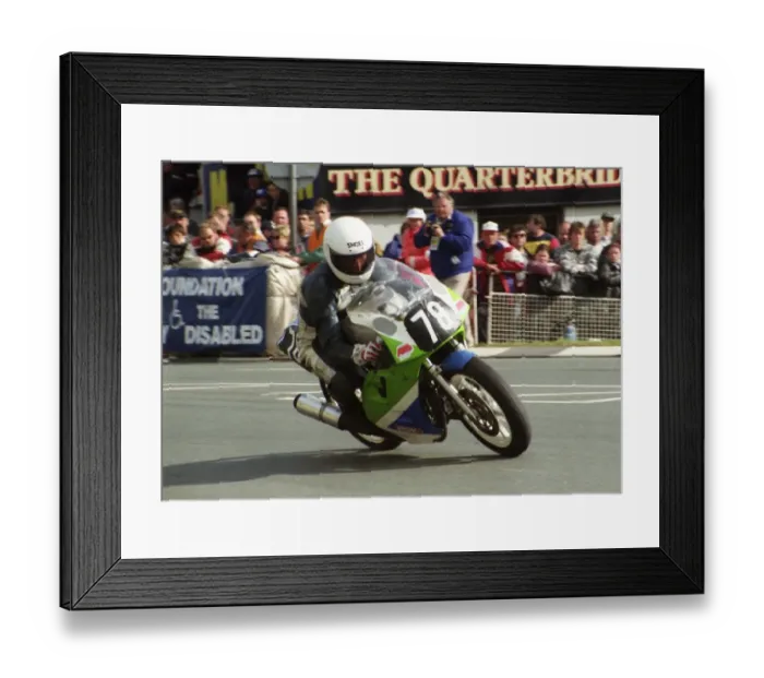 Framed Print : Robert Price (Kawasaki) 1996 Singles TT Framed Print : Robert Price (Kawasaki) 1996 Singles TT