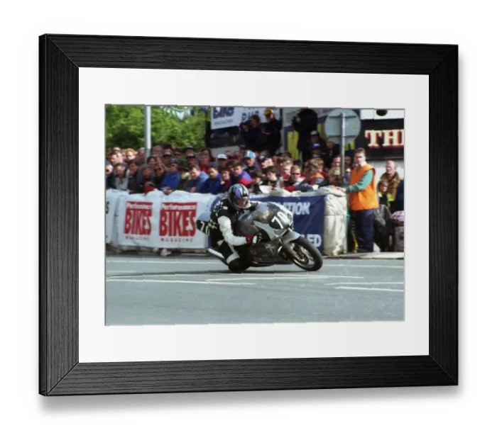 Framed Print : Johannes Kehrer (MUZ) 1996 Singles TT Framed Print : Johannes Kehrer (MUZ) 1996 Singles TT