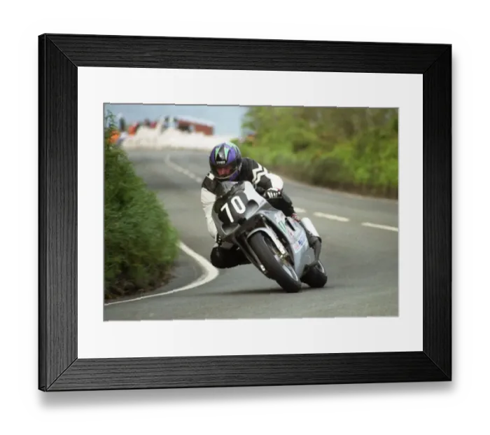 Framed Print : Johannes Kehrer (MUZ) 1996 Singles TT Framed Print : Johannes Kehrer (MUZ) 1996 Singles TT