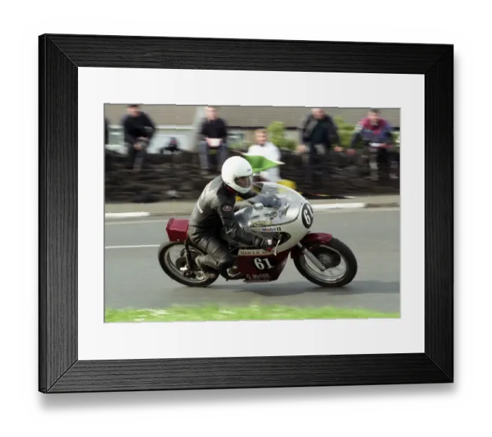 Framed Print : Danny Shimmin (Matchless) 1996 Singles TT Framed Print : Danny Shimmin (Matchless) 1996 Singles TT