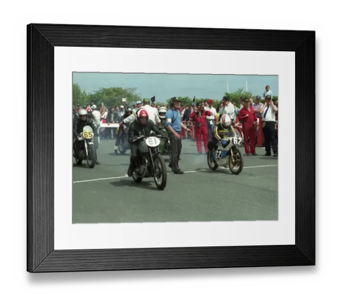 Framed Print : Dave McMahon (Triumph) and Reg Lennon (Morbidelli) 1993 Classic Lap Framed Print : Dave McMahon (Triumph) and Reg Lennon (Morbidelli) 1993 Classic Lap