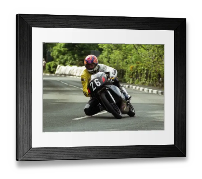 Framed Print : Lee Pullan (Honda) 1996 Ultra Lightweight TT Framed Print : Lee Pullan (Honda) 1996 Ultra Lightweight TT