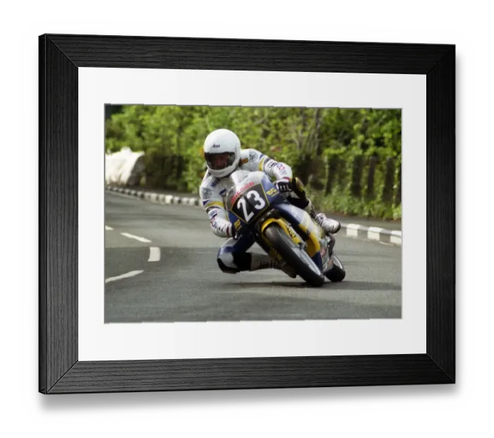 Framed Print : Gavin Lee (Honda) 1996 Ultra Lightweight TT Framed Print : Gavin Lee (Honda) 1996 Ultra Lightweight TT