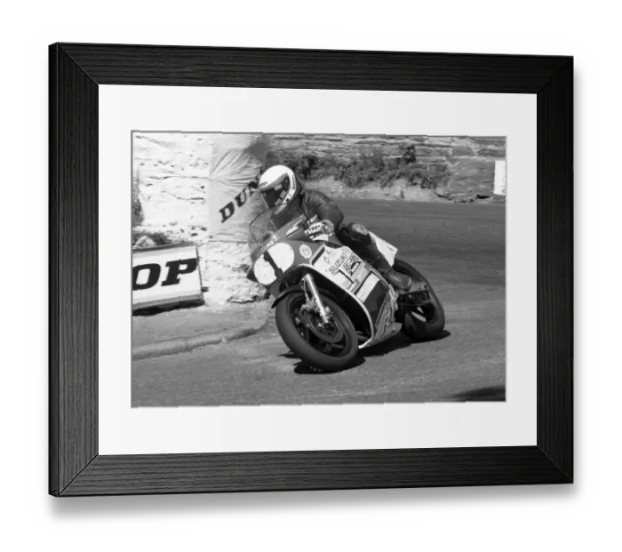 Framed Print : Klaus Klein (Suzuki) 1985 Formula One TT Framed Print : Klaus Klein (Suzuki) 1985 Formula One TT