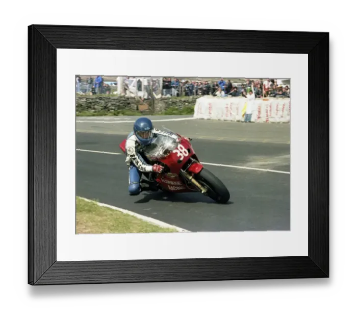 Framed Print : Mark Salle (Kawasaki) 1983 Formula One TT Framed Print : Mark Salle (Kawasaki) 1983 Formula One TT