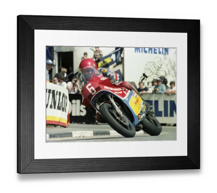 Framed Print : Alan Jackson (Yoshimura Suzuki) 1983 Formula One TT Framed Print : Alan Jackson (Yoshimura Suzuki) 1983 Formula One TT