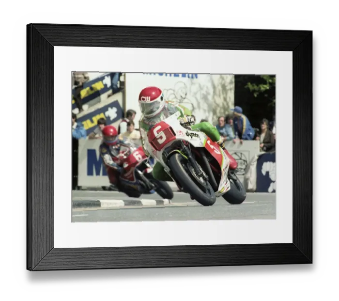 Framed Print : Charlie Williams (Yoshimura Harris) 1983 Formula One TT Framed Print : Charlie Williams (Yoshimura Harris) 1983 Formula One TT