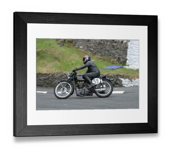 Framed Print : Chris Williams (Velocette) 2004 Classic Parade Lap Framed Print : Chris Williams (Velocette) 2004 Classic Parade Lap