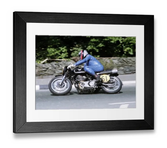 Framed Print : Roger Ashby (G45 Matchless) 1994 Senior Manx Grand Prix Framed Print : Roger Ashby (G45 Matchless) 1994 Senior Manx Grand Prix
