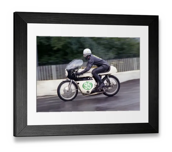 Framed Print : Mick Scruby (Yamaha) 1967 Lightweight Manx Grand Prix Framed Print : Mick Scruby (Yamaha) 1967 Lightweight Manx Grand Prix