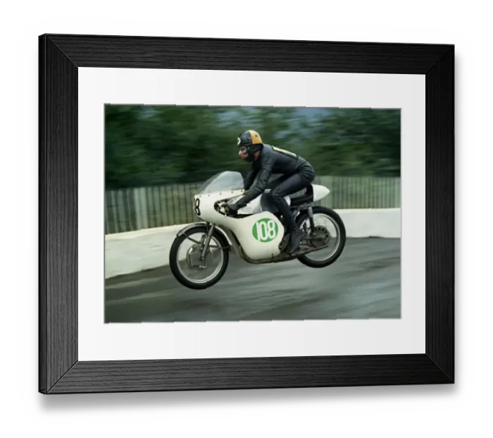 Framed Print : Brian Ball (BA spl) 1967 Lightweight Manx Grand Prix Framed Print : Brian Ball (BA spl) 1967 Lightweight Manx Grand Prix