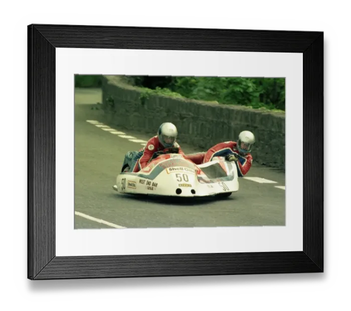 Framed Print : Asgar Neilsen & Michael Zakrisen (Yamaha) 1986 Sidecar TT Framed Print : Asgar Neilsen & Michael Zakrisen (Yamaha) 1986 Sidecar TT