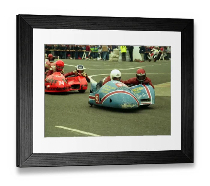 Framed Print : David French & Steve Lavender (Windle Yamaha) 1988 Sidecar TT Framed Print : David French & Steve Lavender (Windle Yamaha) 1988 Sidecar TT