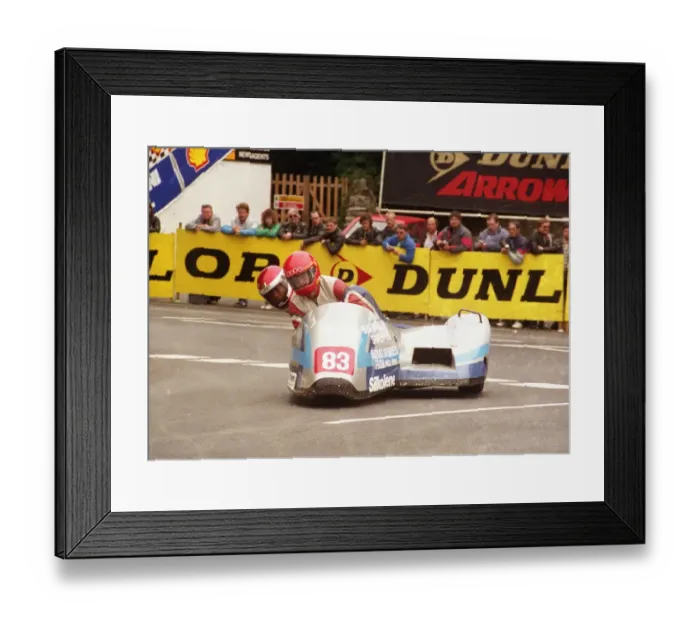 Framed Print : Joe Heys & Christian Hefti (Heys Yamaha) 1988 Sidecar TT Framed Print : Joe Heys & Christian Hefti (Heys Yamaha) 1988 Sidecar TT