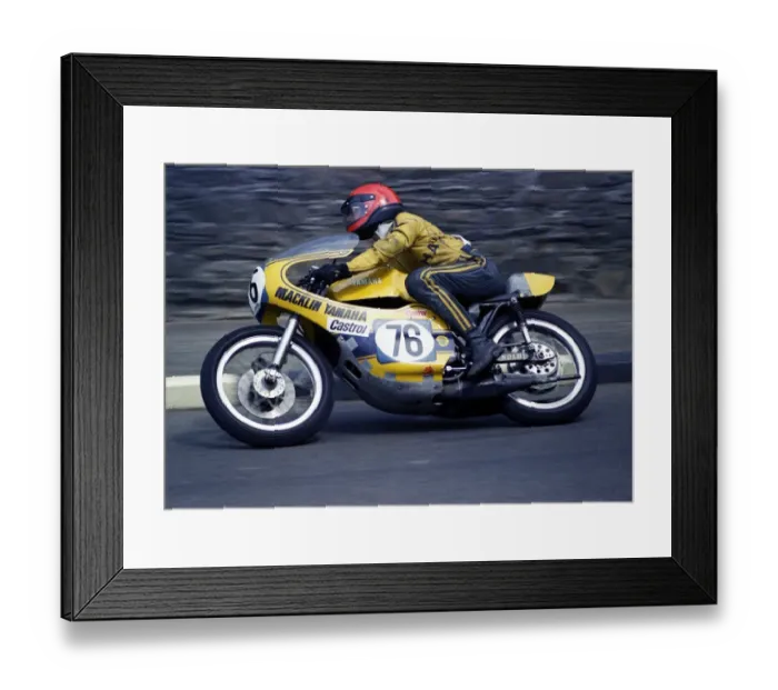 Framed Print : Les Kenny (Yamaha) 1974 Formula 750 TT Framed Print : Les Kenny (Yamaha) 1974 Formula 750 TT
