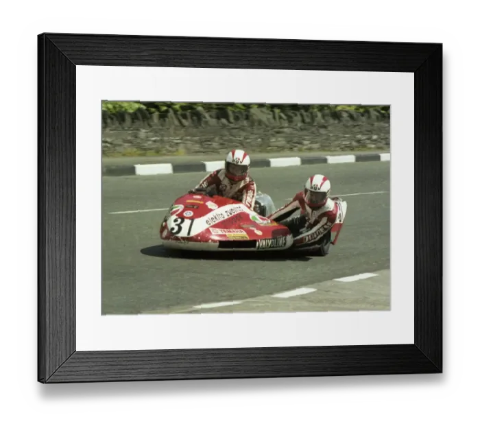 Framed Print : Wolfgang Stropek & Karl Altrichter (Schmid Yamaha) 1979 Sidecar TT Framed Print : Wolfgang Stropek & Karl Altrichter (Schmid Yamaha) 1979 Sidecar TT