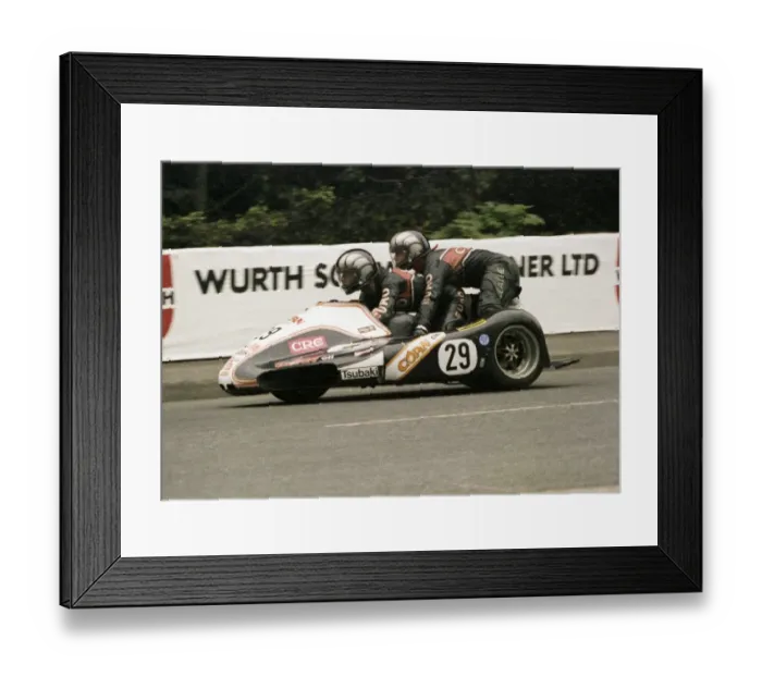 Framed Print : Boy Brouwer & Jan Oustwouler (Coan Yamaha) 1979 Sidecar TT Framed Print : Boy Brouwer & Jan Oustwouler (Coan Yamaha) 1979 Sidecar TT