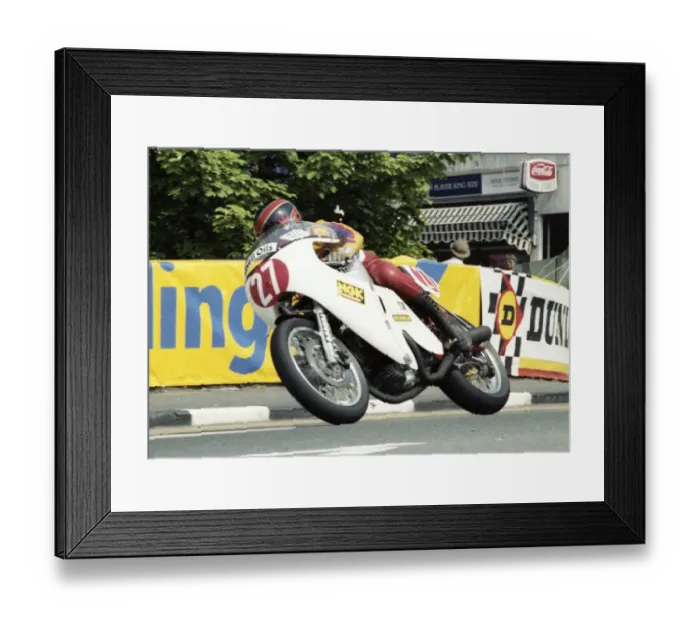Framed Print : Steve Henshaw (Harrison Ducati) 1982 Formula One TT Framed Print : Steve Henshaw (Harrison Ducati) 1982 Formula One TT