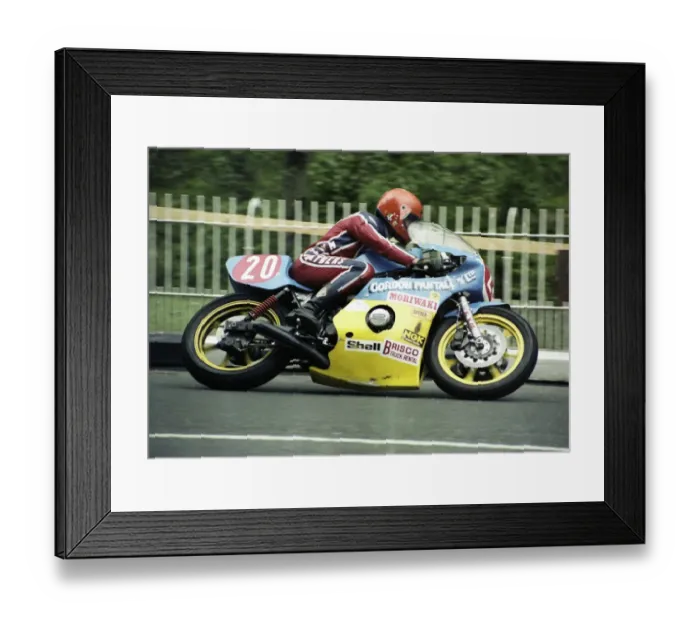 Framed Print : Alan Jackson (Moriwaki Kawasaki) 1980 Formula One TT Framed Print : Alan Jackson (Moriwaki Kawasaki) 1980 Formula One TT