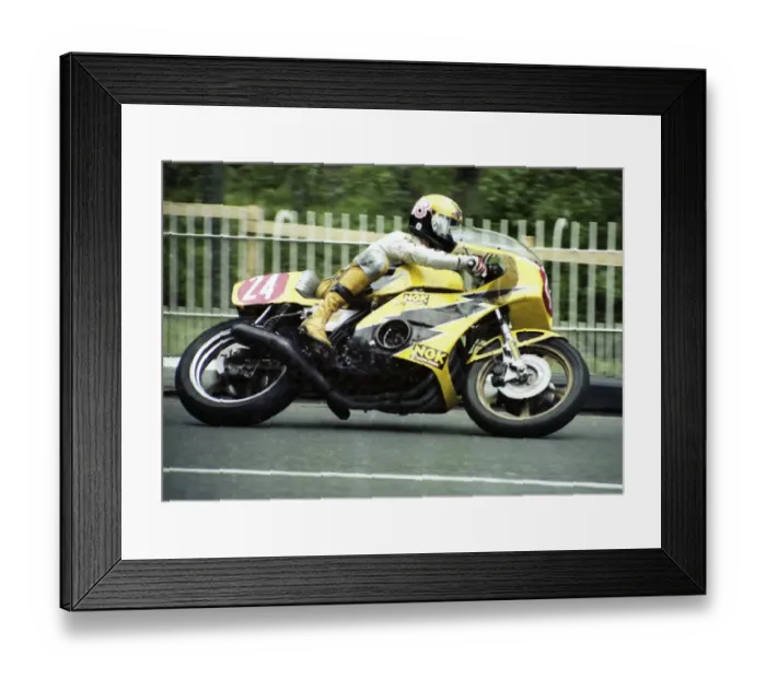 Framed Print : Chris Guy (Honda) 1980 Formula One TT Framed Print : Chris Guy (Honda) 1980 Formula One TT