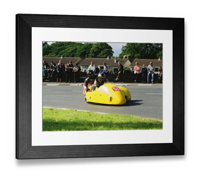 Framed Print : Ray Walker & Paul Goodwin (Windle) 2004 Sidecar TT Framed Print : Ray Walker & Paul Goodwin (Windle) 2004 Sidecar TT