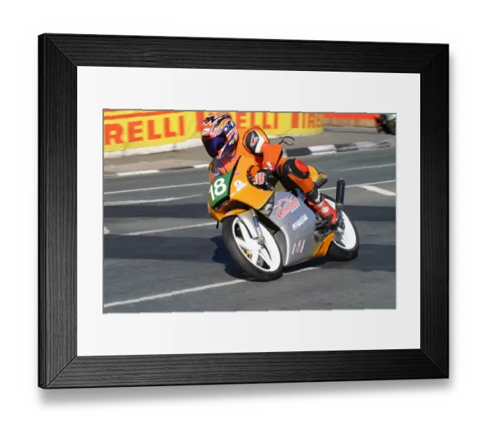 Framed Print : Serge le Moal (Honda) 2004 Ultra Lightweight TT Framed Print : Serge le Moal (Honda) 2004 Ultra Lightweight TT