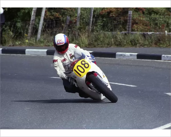 Chris Woodcock (Seeley) 1990 Senior Classic Manx Grand Prix