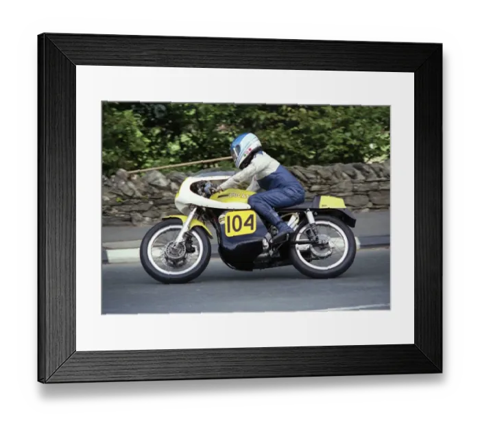 Framed Print : Barry Robson (Ducati) 1990 Senior Classic Manx Grand Prix Framed Print : Barry Robson (Ducati) 1990 Senior Classic Manx Grand Prix