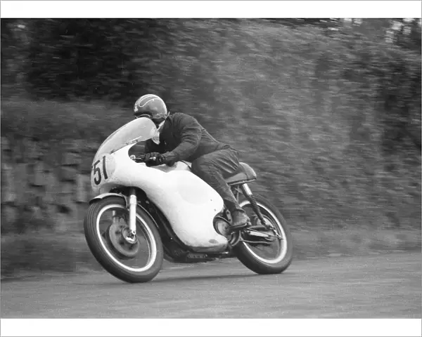John Jacques (Norton) 1962 Senior Manx Grand Prix