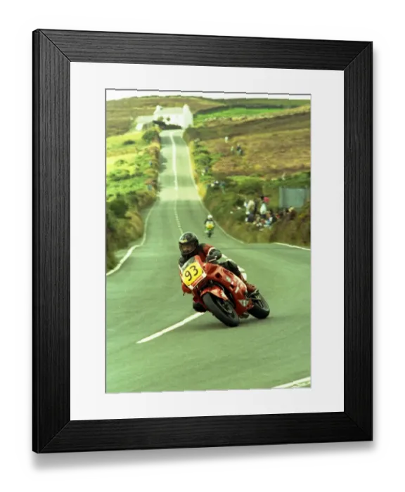 Framed Print : Aidan Plunkett (Honda) 1993 Senior Manx Grand Prix Framed Print : Aidan Plunkett (Honda) 1993 Senior Manx Grand Prix