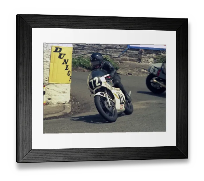 Framed Print : Alan Dugdale (Maxton) 1986 Formula Two TT Framed Print : Alan Dugdale (Maxton) 1986 Formula Two TT