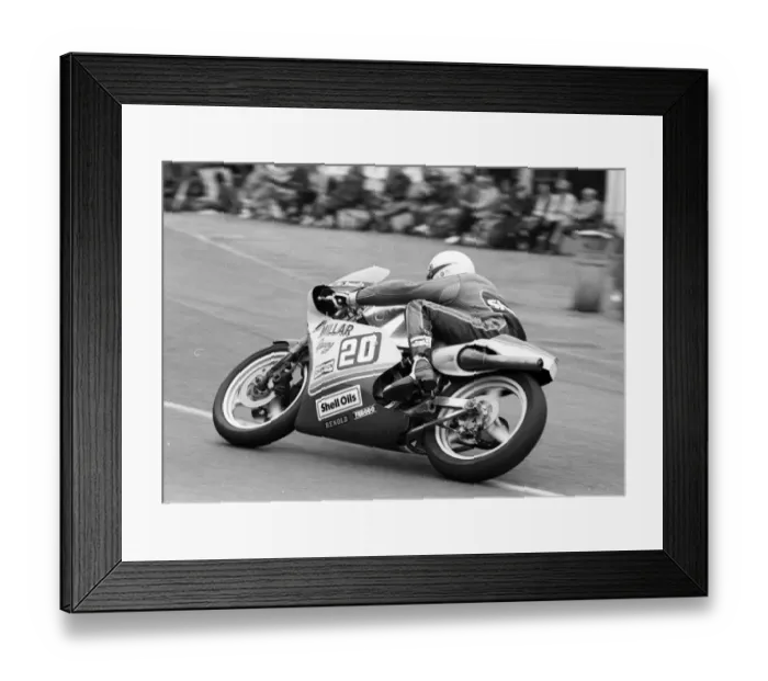 Framed Print : Gene McDonnell (EMC) 1985 Junior TT Framed Print : Gene McDonnell (EMC) 1985 Junior TT