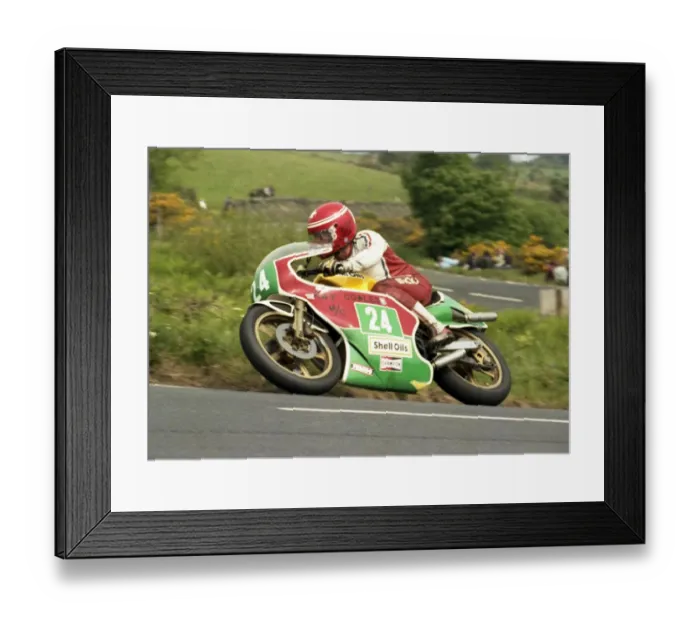 Framed Print : Neil Tuxworth (Armstrong) 1985 Junior TT Framed Print : Neil Tuxworth (Armstrong) 1985 Junior TT